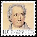 Stamp Germany 1999 MiNr2073 Goethe