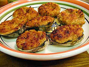 Stuffed clams food dinner cooking