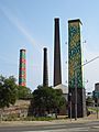 Sydney Park chimneys