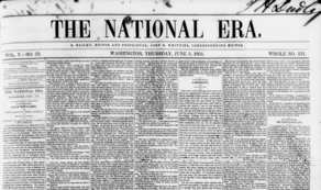 The National Era masthead June 5, 1851