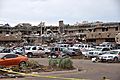 The storm-ravaged Moore Medical Center, part of the Norman Regional Health System, stands in Moore, Okla., May 21, 2013, a day after an EF5 tornado with winds exceeding 200 miles per hour tore through 130521-F-QW604-902