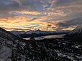 Turnagain Arm seen from Mount Alyeska 