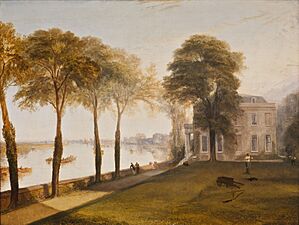 Turner Mortlake Terrace Early Summer Morning 1826