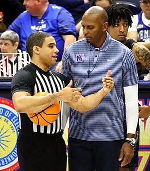 University of Memphis vs Rice MBB 2-2-25 (33) (cropped)