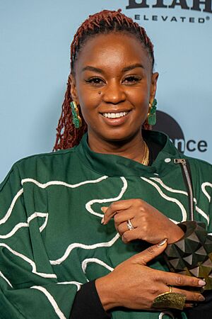 Wanuri Kahiu at the 2025 Sundance Film Festival (cropped).jpg