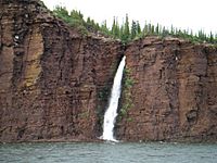 Waterfall on Coppermine River