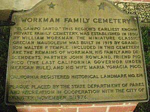 Workman plaque