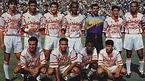 Zamalek football team in caf champions league 1993