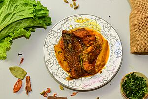 রুই মাছের ভুনা