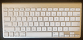 2010 Apple Wireless Keyboard arranged in Dvorak Layout