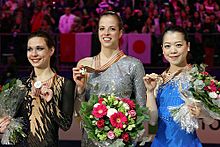 2012 World Championships Ladies Podium