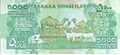 5000 Somaliland Shillings back