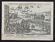 Aankomst van de hertog van Anjou te Antwerpen op 19 en 22 februari 1582