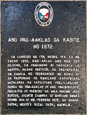 Ang Pag-aaklas sa Kabite ng 1872 NHC marker.jpg