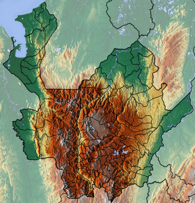 Antioquia Topographic 2
