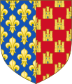 Arms of Alphonse de Poitiers