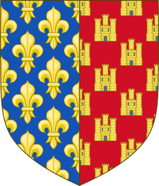 Arms of Alphonse de Poitiers