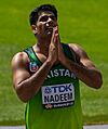 Arshad Nadeem Budapest 2023 (cropped)