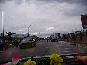 Avenue a Kananga, Congo