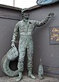 Ayrton Senna Statue - Donington Park