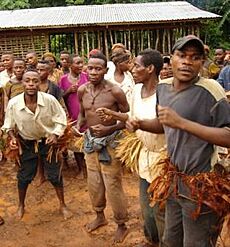 Baka dancers June 2006