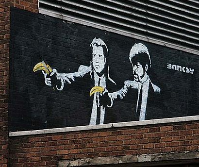 Pulp Fiction (Banksy) Facts for Kids