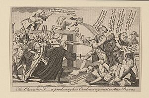 Bodleian Libraries, Chevalier D'---n in producing his evidence against certain persons