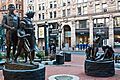 Boston irish famine memorial front