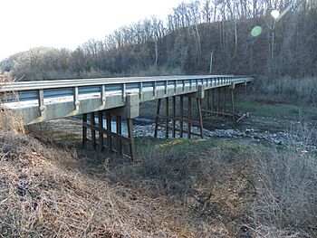 Brazeau Bottoms, Perry County, Missouri, Bridge over Brazeau Creek.jpg