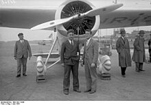 Bundesarchiv Bild 102-11928, Ozeanflieger Wiley Post und Harold Gatty