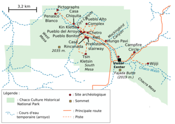 Carte Chaco Canyon 1