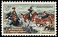 Charles M. Russell 5c 1964 issue U.S. stamp