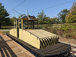 Chicago City Railway L-202 at the Fox River Trolley Museum