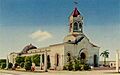 Church of Nuestra Señora de la Caridad, postcard of 1946, Camaguey, Cuba