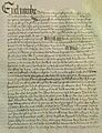 Coronation act of Catherine and John III of Navarre