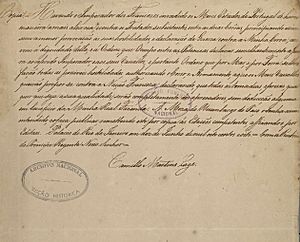 Declaração de guerra feita por D. João a Napoleão Bonaparte e todos os seus vassalo
