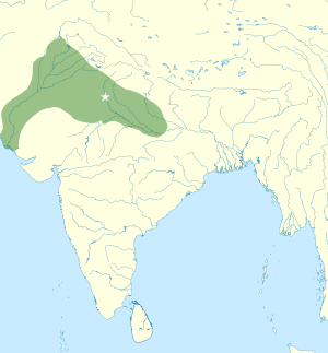 Delhi Sultanate under Jalaluddin Khalji - based on A Historical Atlas of South Asia