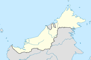 East Malaysia location map