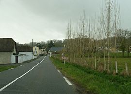 The road into Baleix