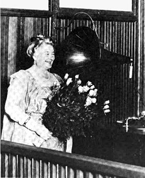 Ernestine Schumann-Heink, Stockton, California radio broadcast (1921)