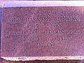 Farwell pioneer plaque