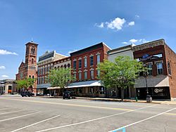 Franklin Street in Downtown Greensburg