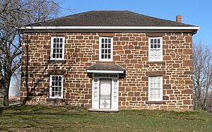 George B. Hitchcock house from S