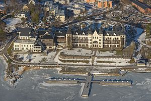 Aerial view of Grand Hotel Saltsjöbaden