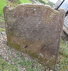 Gravestone of Watt family of Borland and Laigh Borland