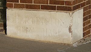 Hartington auditorium cornerstone 2