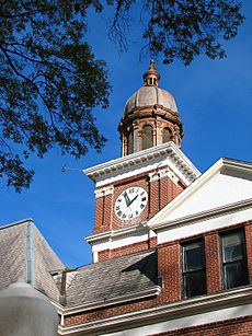 Henry County Tennessee Courthouse Clock 24nov05