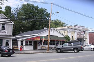 Ice Cream Shop, Railroad Square, East Pepperell, MA