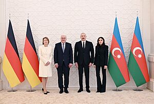 Ilham Aliyev and Mehriban Aliyeva received Frank-Walter Steinmeier and Elke Büdenbender