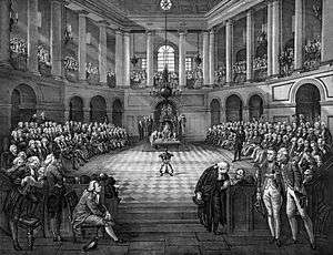 Irish Parliament Meeting 1790
